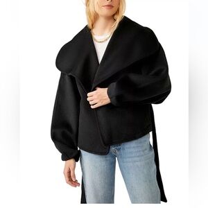 Women's Free People Mina Black Jacket